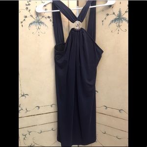 MICHAEL Michael Kors navy dress w built in bra